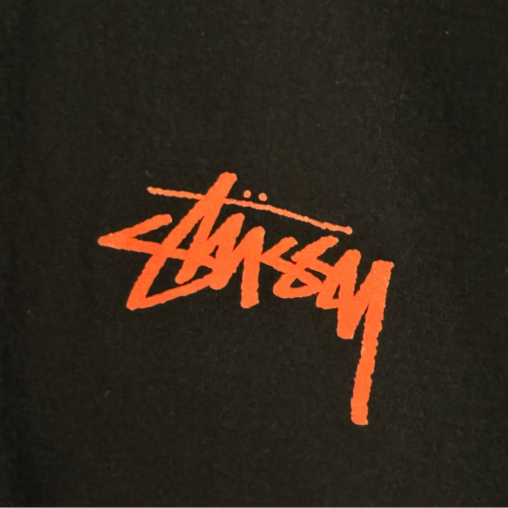 Stussy Wizard Graphic T-Shirt Black XL Vintage Style Streetwear 8-Ball Spell - Picture 8 of 10